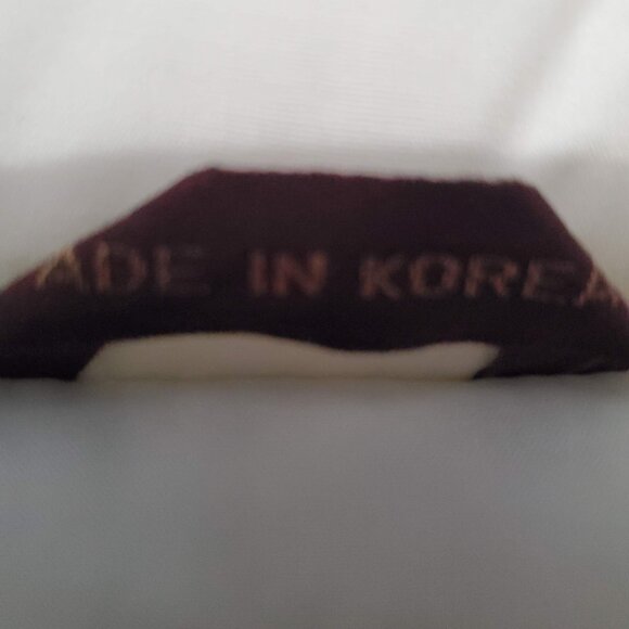 Vintage Men's Ivory Puffer Bomber Jacket with Hood from Grizzly, Streetwear, L - Picture 8 of 11